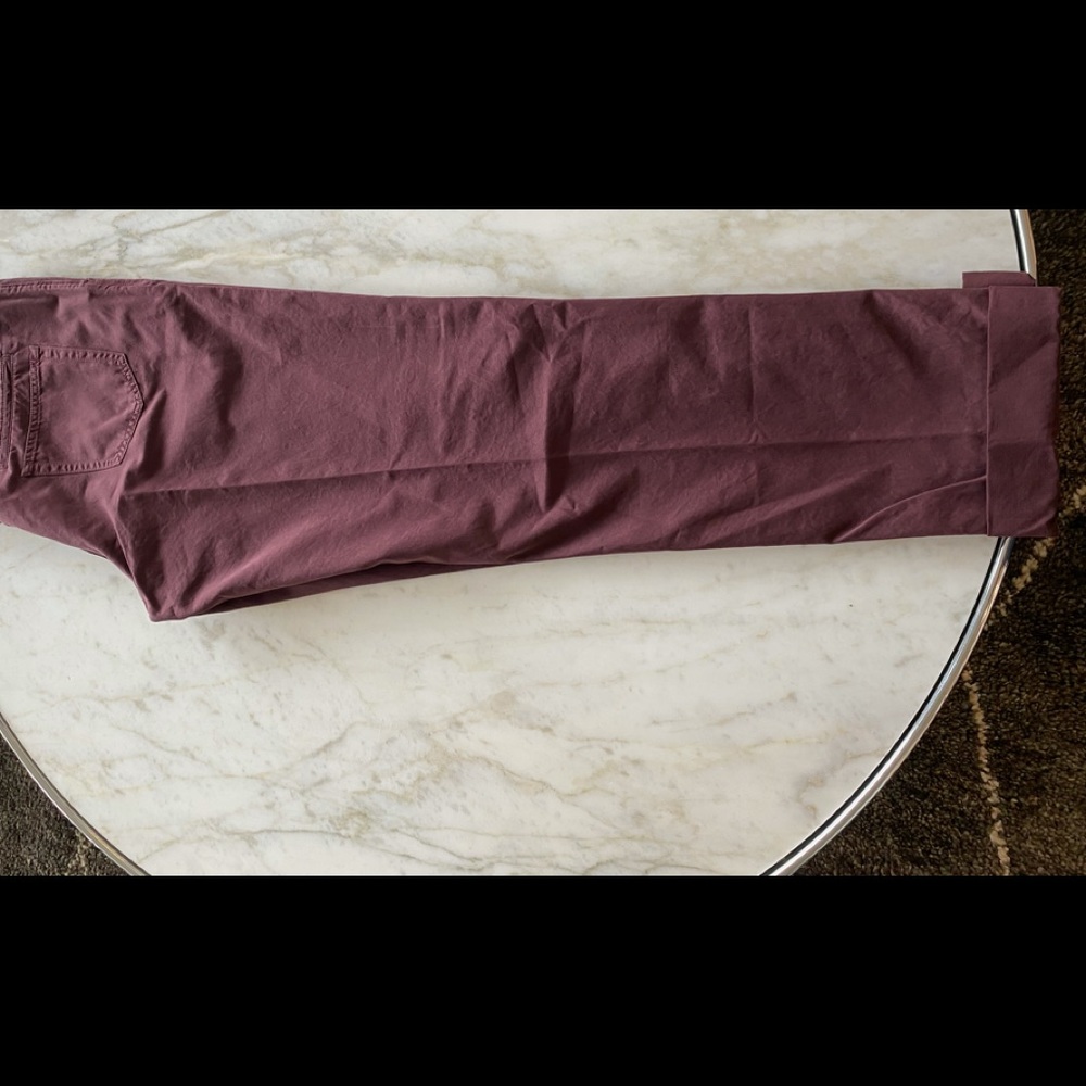 Brunello Cucinelli burgundy pants size 58